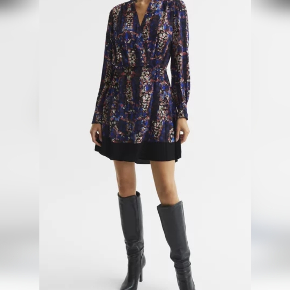 Reiss Carla Floral Dress Sz 6